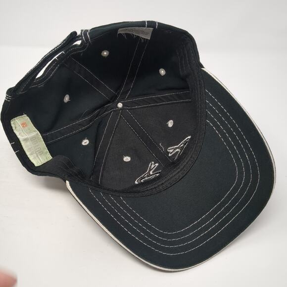 Realtree Strapback Hat Black One Size Embroidered Paramount Outdoors - Picture 7 of 10